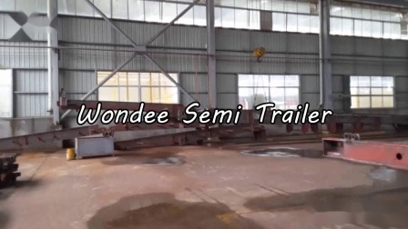 40 Feet Tri-Axles Skeleton Container Semitrailer From China Manufacturer