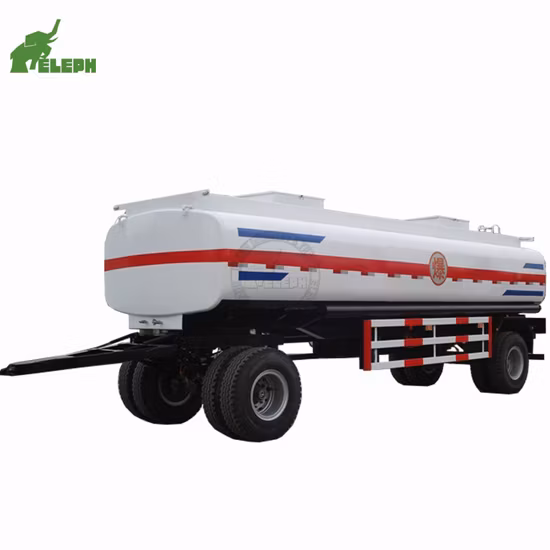 Good Quality Drawbar Trailer Milk/ Water/ Fuel / Oil Tanker Semi Trailer