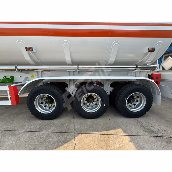 3 Axles 40000L 45000liter 54000liters Petrol Oil Tanker Fuel Tank Semi Trailer for Sale